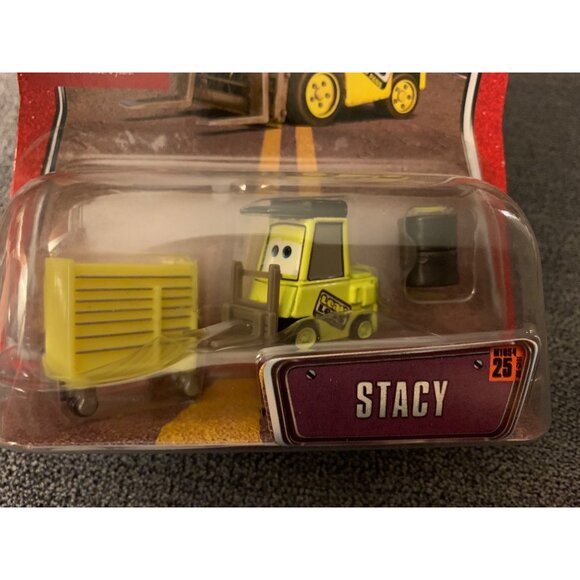Disney Pixar Cars "Stacy" Die-Cast Toy Vehicle 3+ Mattel 2008 New Collectible - Picture 2 of 11